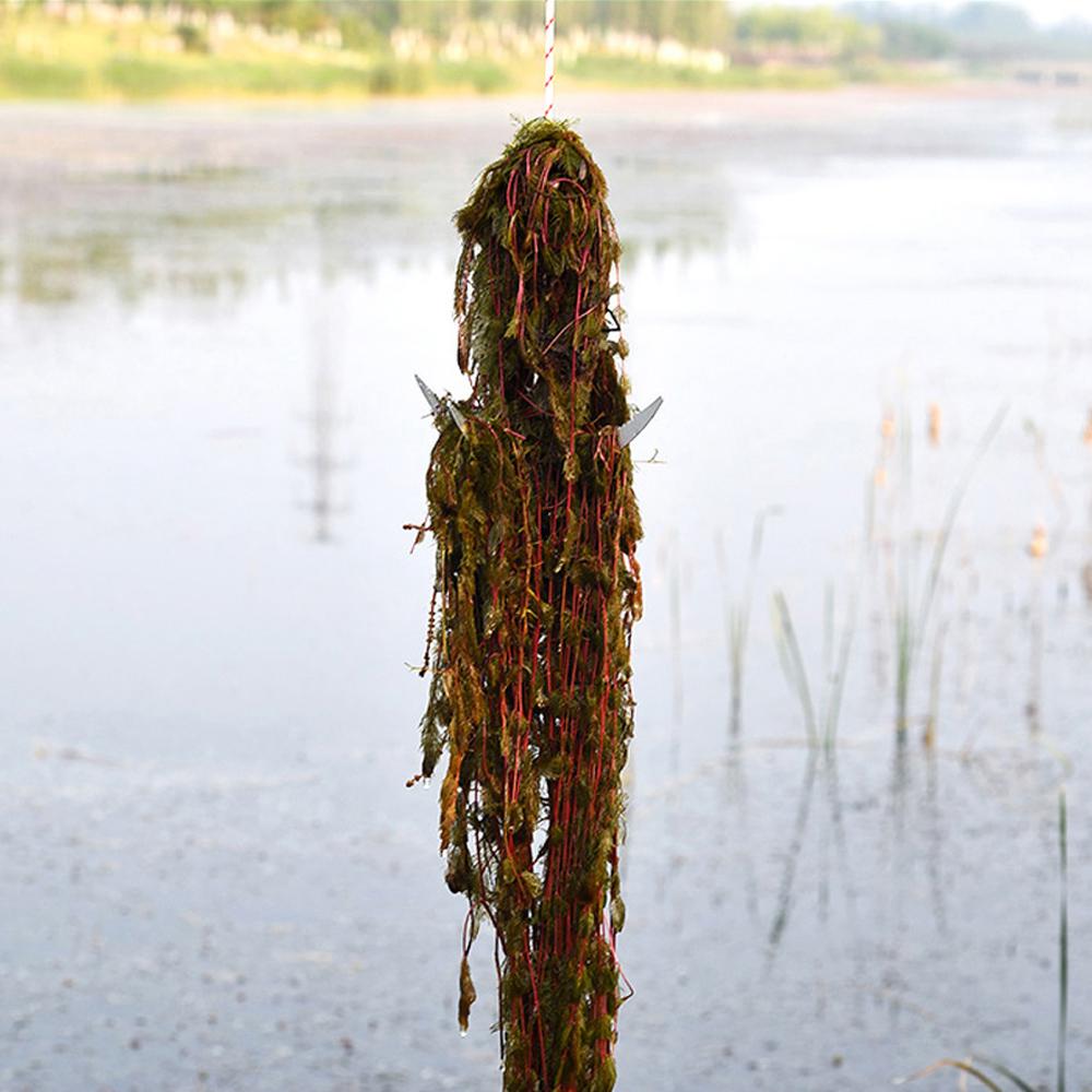 Складной 4-лапый якорь Коса Машина для резки водных растений Травы Острый нож Садовые инструменты Рыболовные аксессуары Снасти Новый