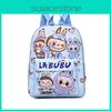 Labubu Preschool Backpack Breathable Nylon Bookbag With Animal Patterns For Kids Daily Use