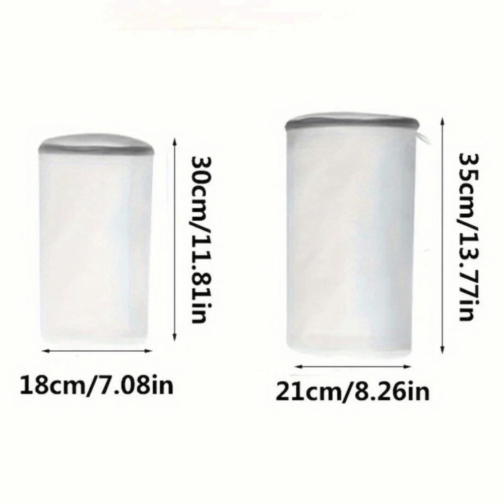 Durable Mesh Shoe Washing Bag Dacron Zipper Closure Laundry Bag Reusable Strong Washing Mesh Bags