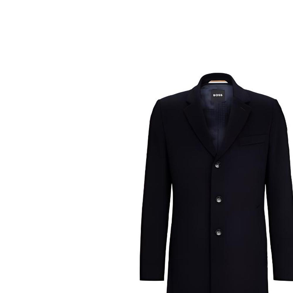 HUGO BOSS FW23 Coat Men's Black 50502482-001