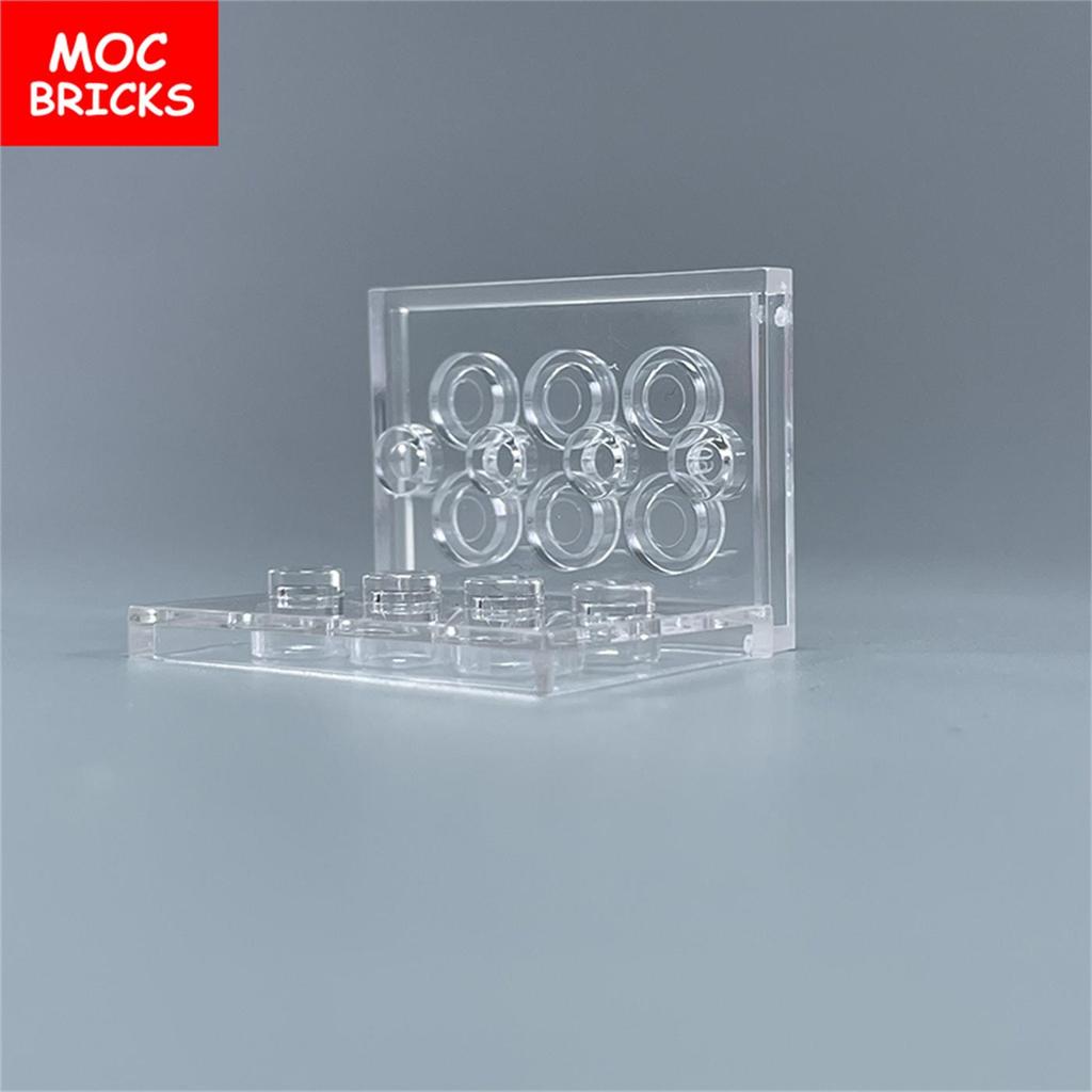 10 шт./лот Кирпичи MOC 88646 Подставка-дисплей для фигурок Базовая пластина 3x4 Образовательные конструкторы DIY Для фигурок Действия Подарки для детей
