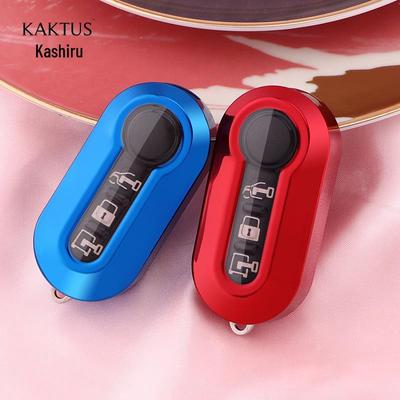 KAKTUS TPU Чехол для ключа автомобиля для Fiat Bravo и Fiat 500 – Полностью закрывающая защитная крышка