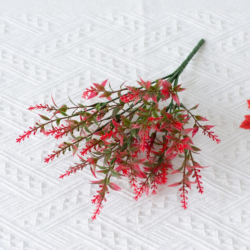 12 пучков искусственных цветов лаванды, растения с 7 гибкими стеблями, 14-дюймовые устойчивые к ультрафиолетовому излучению искусственные уличные пластиковые растения