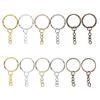 110/220Pcs Jewelry Making Jump Rings Key Ring Eye Pins Keychain Kits Key Chain Epoxy Resin