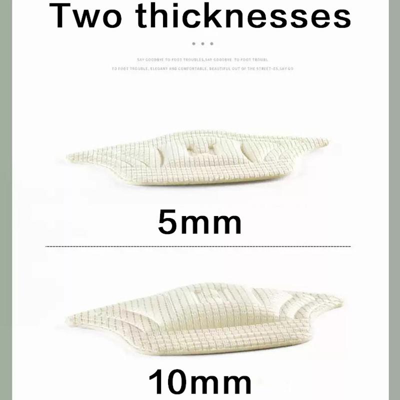 1Pair Insoles Patch Heel Pads for Sport Shoes Adjustable Size Antiwear Feet Pad Cushion Insert Insole Heel Protector Back Sticker