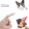 Supplies Soft Bristles PP Storage Box Pet Teeth Cleaning With Case Dog Toothbrush Finger Toothbrush