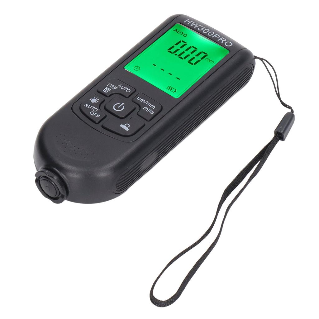 Digital Coating Thickness Gauge ABS with Portable Rope Automatic Shutdown Function Paint Coating