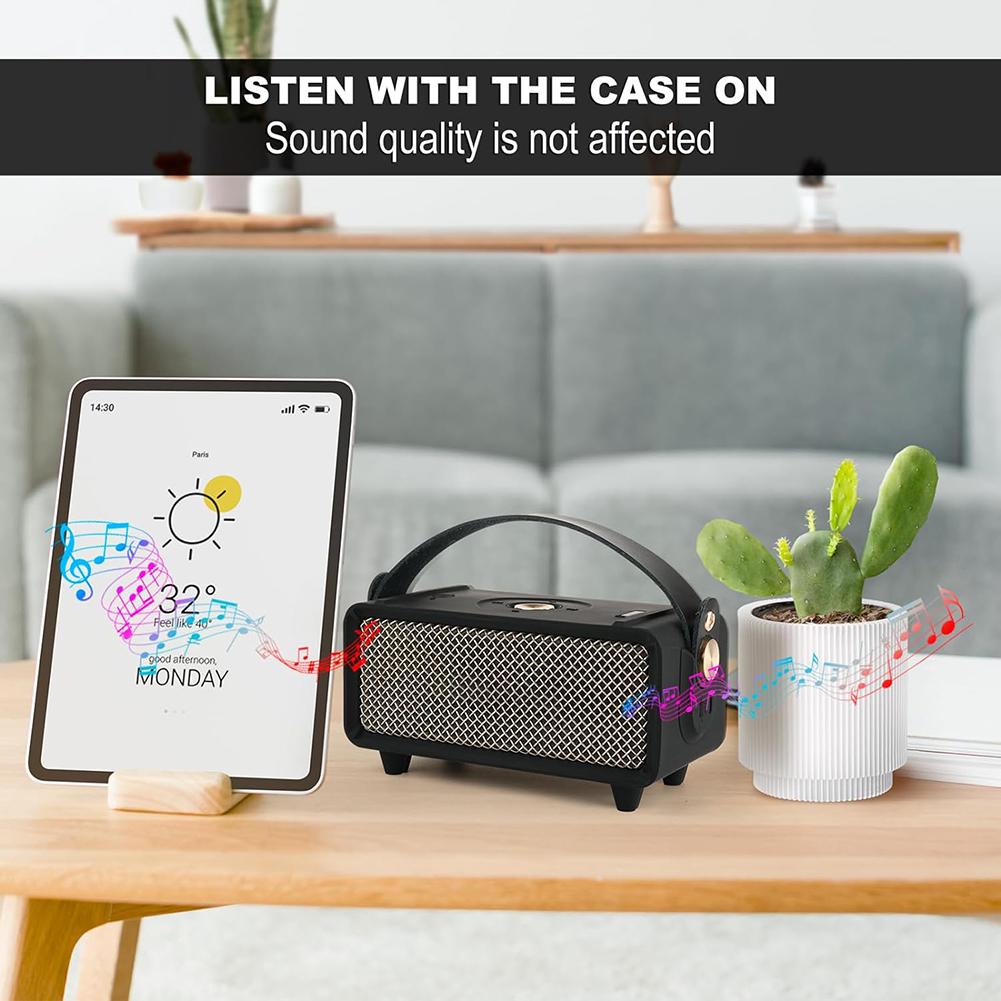 Силиконовый чехол с ручкой и плечевым ремнем, чехол для динамика, противоударный, устойчивый к царапинам для динамика Marshall Emberton II