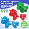 Монтессори Игрушки для сопоставления букв и цифр, Математические игры для малышей, Игры на сопоставление, Развивающая игрушка для дошкольников, Сортировочный сенсорный набор