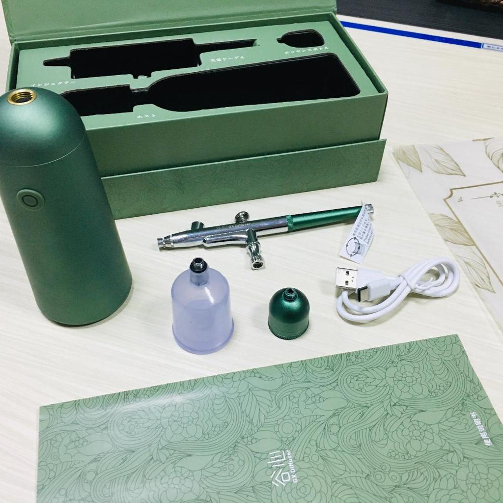 Аэрограф для макияжа, 130 кПа, распылитель тумана высокого давления, увлажняющая эссенция для кожи, впитывающая эссенция, емкость 7 + 20 мл, портативная зарядка через USB