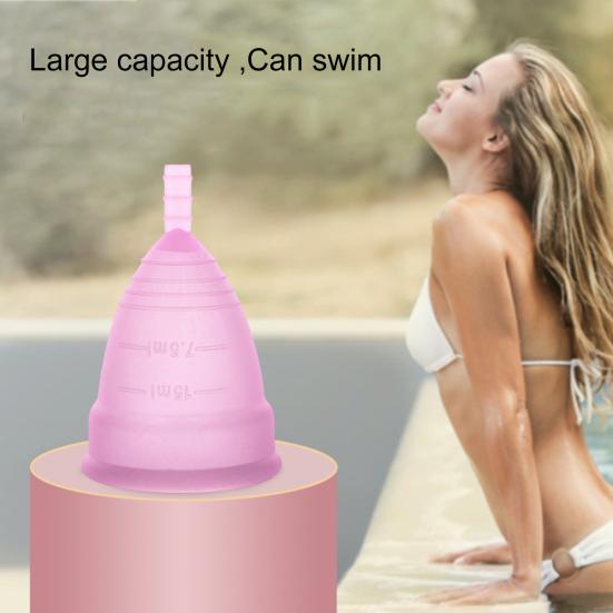 Prevent Gynecological Diseases Soft First Period Cup Convenient Women Tampon Menstrual