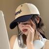 Sunscreen Unisex Peaked Cap Korean Style Summer Sunshade Hats Letter Embroidery Baseball Cap  Men