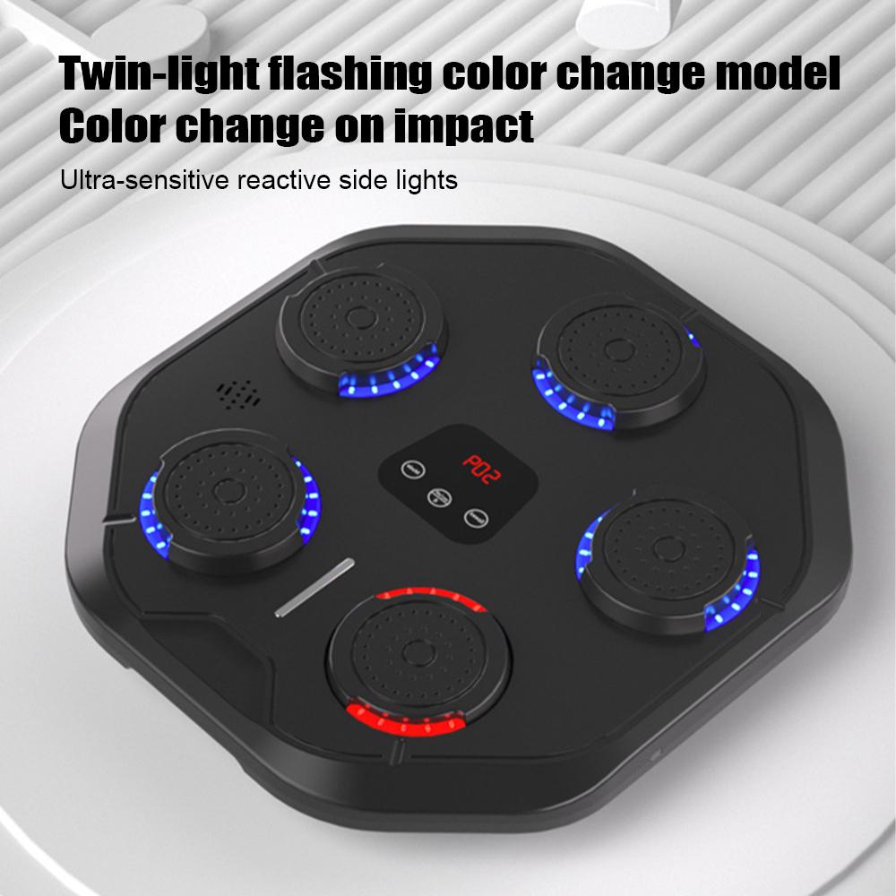 Музыкальный боксерский тренажер с перчатками Интеллектуальная тренировочная мишень для бокса BT Настенный бокс