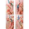 5DDIY Diamond Painting Embroidery Peacock Animal Painting Mosaic Cross Embroidery Set Flower Art Wall Home Decoration Gift