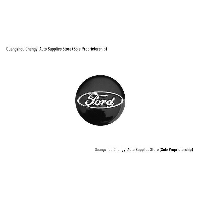 Наклейка с логотипом на ключ автомобиля Ford для Классических, Focus, Fiesta, EcoSport, Mondeo и S-MAX Пультов