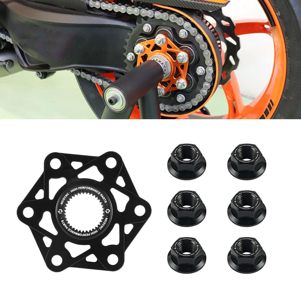 Для KTM 1290 Super Duke /R/GT 2014-2023 Комплект держателя задней звезды и гаек звезды для мотоцикла
