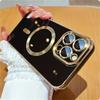 For Magsafe Luxury Magnetic Cases For iPhone 11 12 13 14 15 Pro Max 15 Plus Wireless Charge Case Plating Cover Phone Accessories