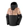 Transfer Breathable Comfortable Waterproof Lightweight Long Sleeve Ski Jacket Men Jackets Deep-Black C22734