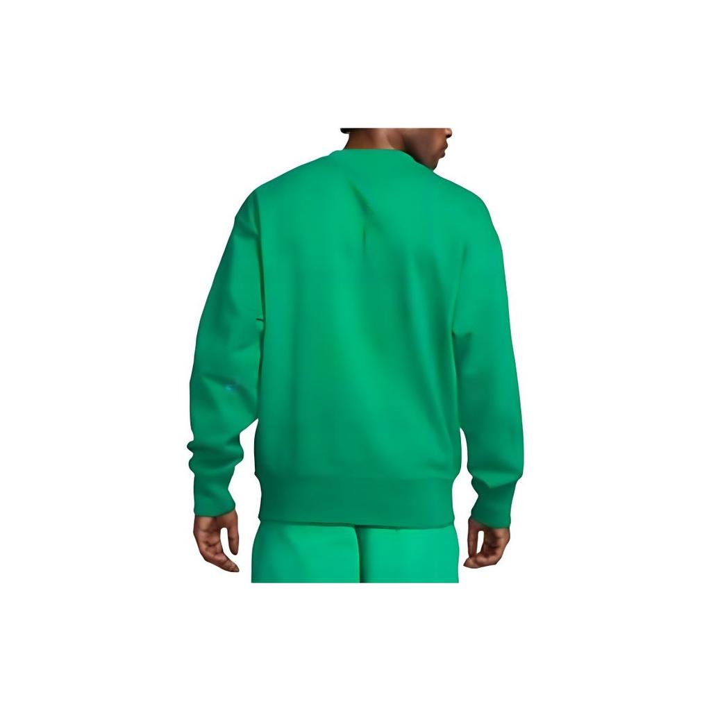Nike Logo Letter Print Loose Fit Crew Neck Long Sleeve Sweatshirt Men Sweatshirt Green DO8892-365