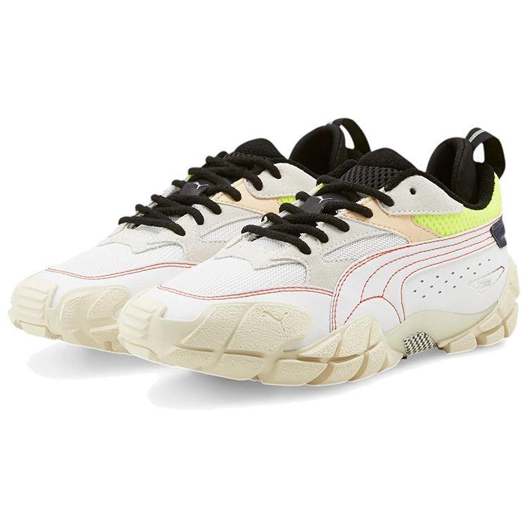 Puma Кентавр Фэнтези Минималистичные Сетчатые Кожаные Амортизирующие Нескользящие Легкие Кроссовки с Низким Верхом Женские кроссовки Черный Белый Зеленый 380125-01