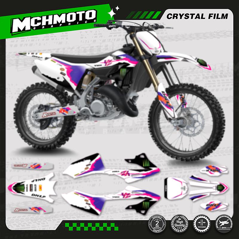 MCHMFG Team Graphics Decals For YAMAHA YZ125 YZ250 YZ 125 250 2024 Dirt Bike Stickers Kits