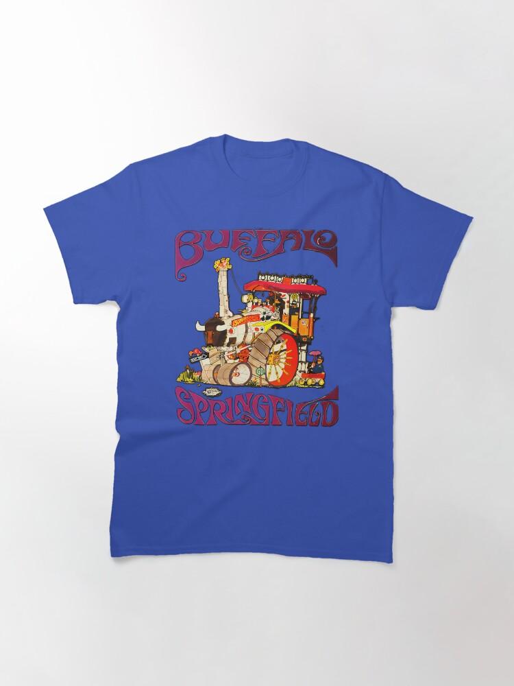 Buffalo springfield Steam Tractor Psychedelic Folk Rock Band Classic T-Shirt