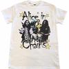 Alice In Chains группа редкий Дизайн Белый короткий рукав vtg S-5XL Унисекс Футболка
