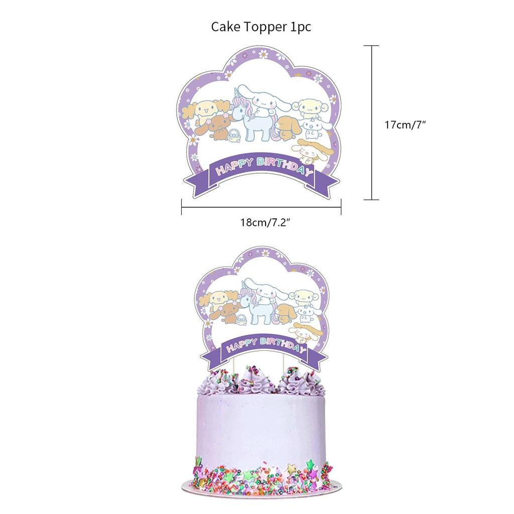 Cinnamonroll Themed Party Supplies Complete Decoration Package For Birthday Party Halloween Christmas And More!