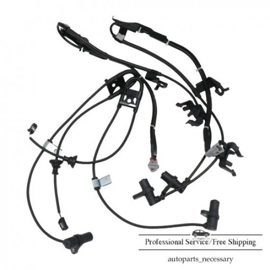 4X Front & Rear ABS Speed Sensor Set For Toyota Highlander RX330 RX350 RX400h