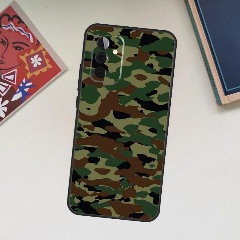 Камуфляжный Чехол Для Samsung Galaxy A56 A36 A16 A06 A54 A34 A14 A13 A53 A12 A22 A32 A52 A35 A17 A15 A55