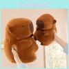 Adorable Capybara Hand Warmer Plush Pillow Soft Toy For Winter Cuddling And Comfort
