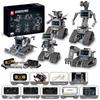 Конструктор-робот Wall-E с пультом дистанционного управления 5-в-1, совместимый с Lego, для электрического научного образования