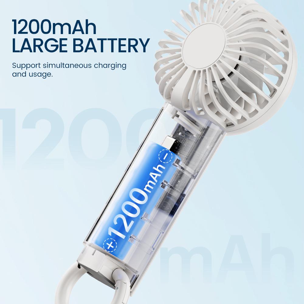 Cute Mini Fan Portable Handheld Fan Lightweight Handy Fan Pocket Low Noise Small Electric Fans For Student Gift Outdoor Fans New