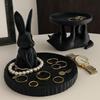 3D Printed Cat Jewelry Tray Rabbit Trinket Dish New Jewelry Storage Tray  Desktop Organization