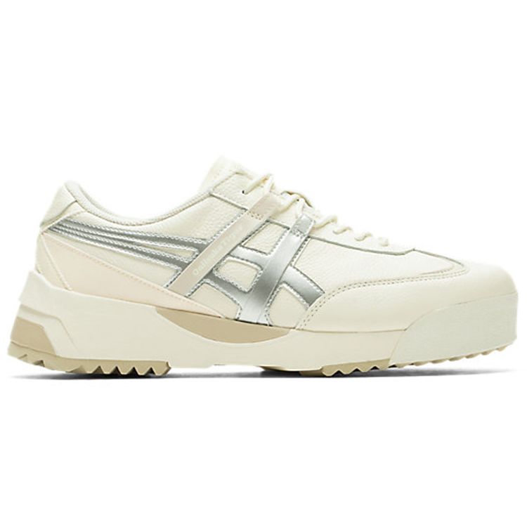 ONITSUKA TIGER Delegation EX Cream Pure Silver Unisex Sneakers 1183A559-106