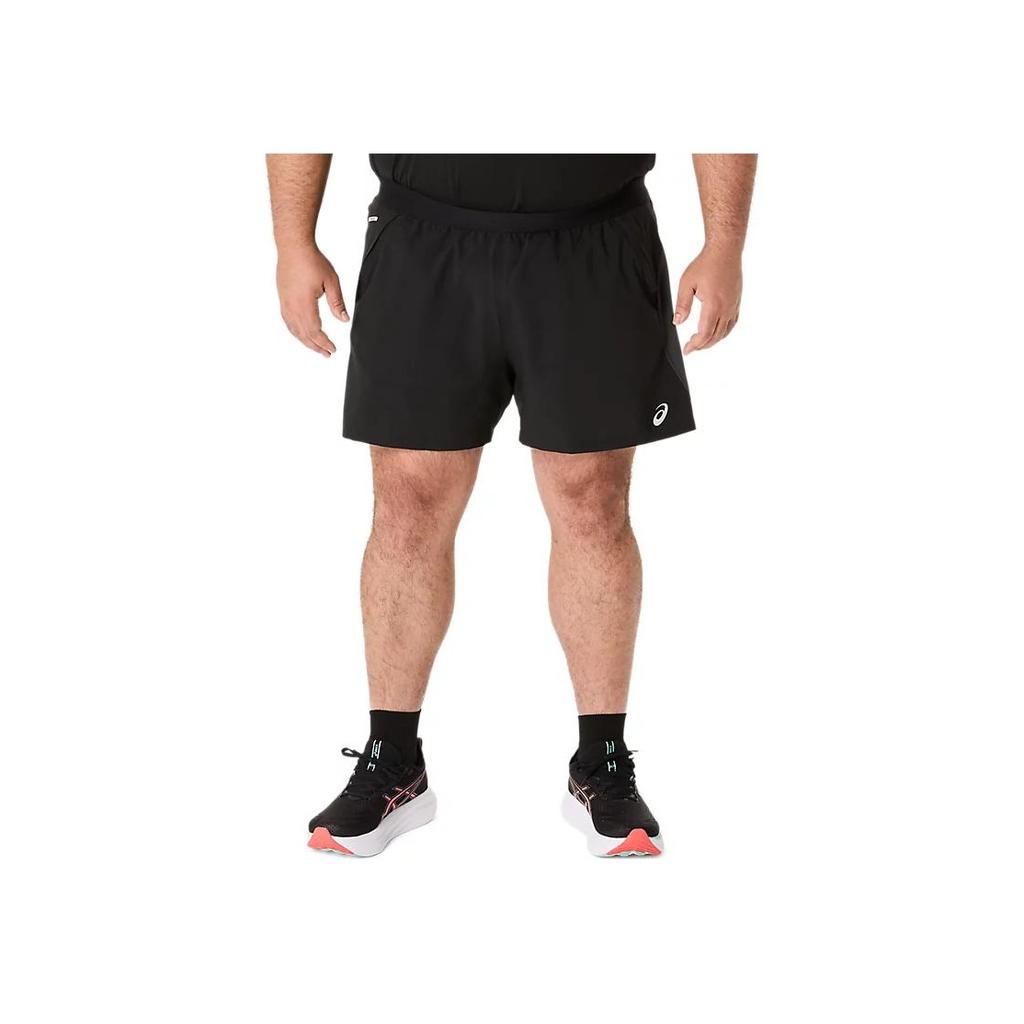 Новые мужские спортивные шорты для бега Asics Мужские Черные/Серые 2011D247-001