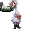 Creative Duck Statue Resin Geese Sculpture With Outfits Delicate Indoor Living Room Art Outside Decoration For Garden Lawn Patio