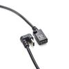 Мини USB 5-контактный female на Type C male Кабель для передачи данных для мобильного гейминга и зарядки планшета, 30 см