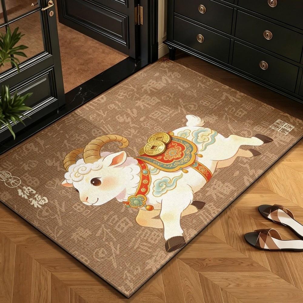 Quick Dry Door Mat Soft Floor Mat Cartoon Bath Mat Floor Decoration