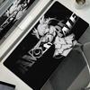 Black White Skeleton Sword Girls Mouse Mat XL Aesthetics Mouse Pad Gaming Laptop Table Mat Office  accessories Pc Cabinet Carpet