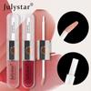 JULYSTAR Waterproof Lipstick Double Headed Lip Glaze Lasting No Fading Mirror Lip Gloss Female Cosmetic Lip Makeup Daily Makeup