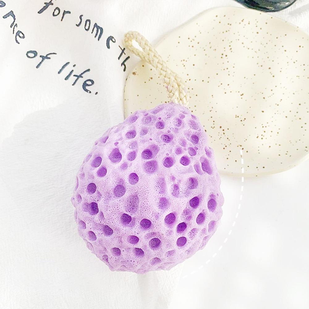 Exfoliating Sponge Bath Ball Honeycomb Cleaning Brush Portable Shower Puff Baby