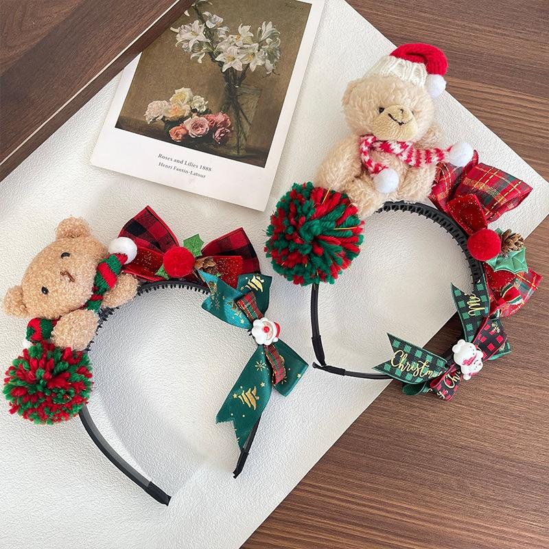 1 шт. Ободок с оленьими рогами Рождественские и пасхальные ободки для вечеринок Ободок с оленьими рогами с колокольчиками Милый ободок с оленьими ушками