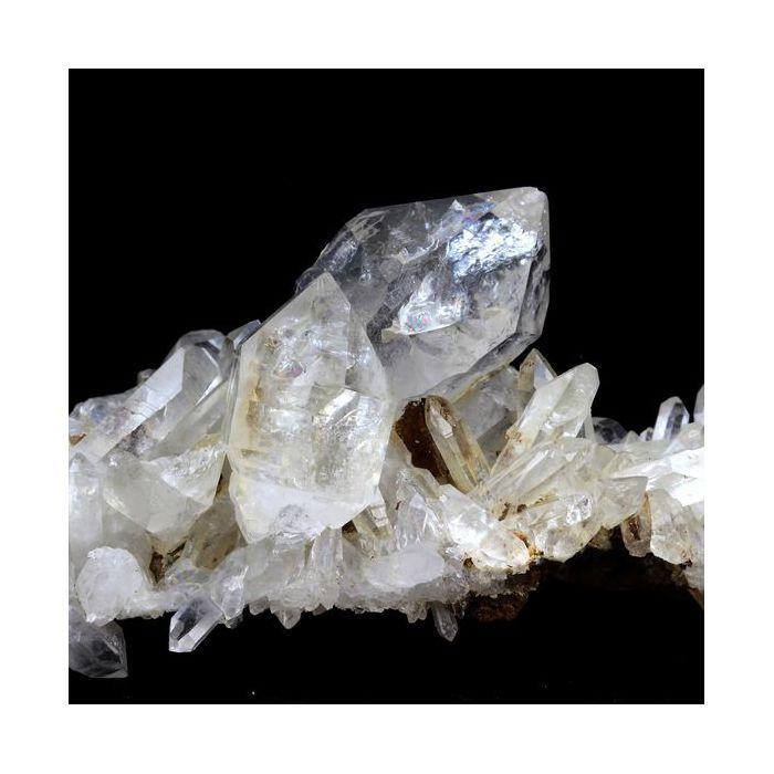 Pierres et Minéraux. Quartz Sceptre avec bulle. 202.5 ct. Clavans, Bourg d'Oisans, France.