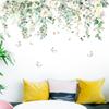 Настенные наклейки Виниловые Цветы Бабочки Декор для Комнаты Спальни Дома Настенный Фон