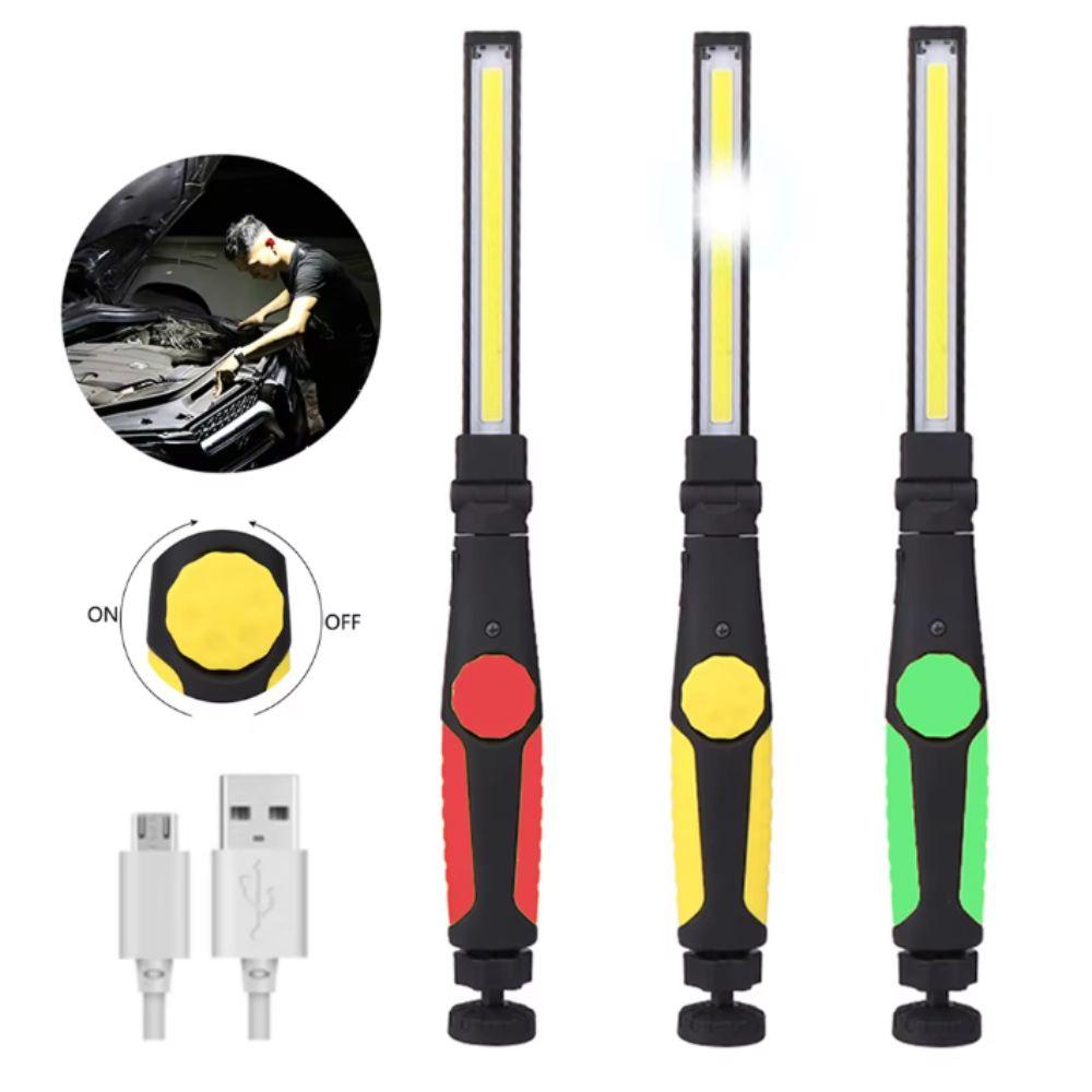 Super Bright Portable COB LED Work Light Folding Flashlight COB LED Work Lights Home Garage