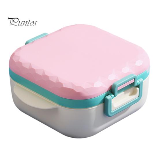 Ланч-бокс Bento Box с 3 отделениями, герметичный, 900 мл, контейнеры для еды, стаканчики для торта, для взрослых, детей, малышей