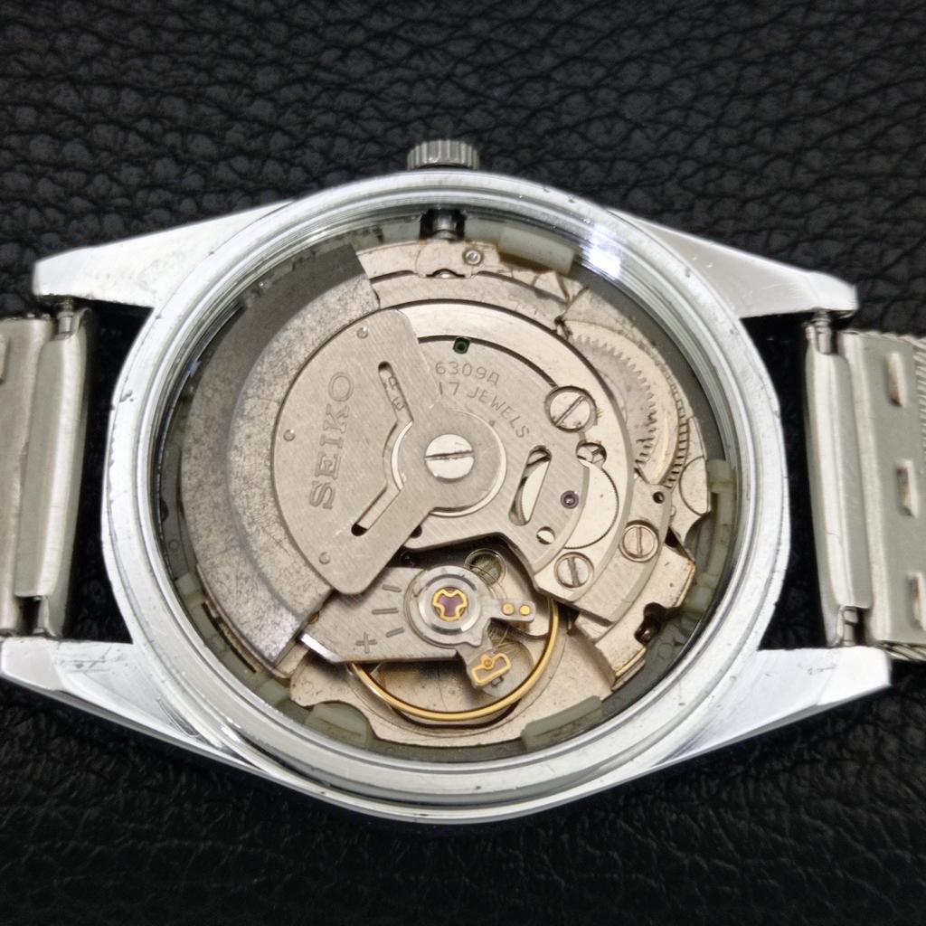 ВИНТАЖНЫЕ АВТОМАТИЧЕСКИЕ ЧАСЫ SEIKO 5 ВОССТАНОВЛЕННЫЕ ЯПОНИЯ МУЖСКИЕ БЕЛЫЙ ЦИФЕРБЛАТ a444273-1