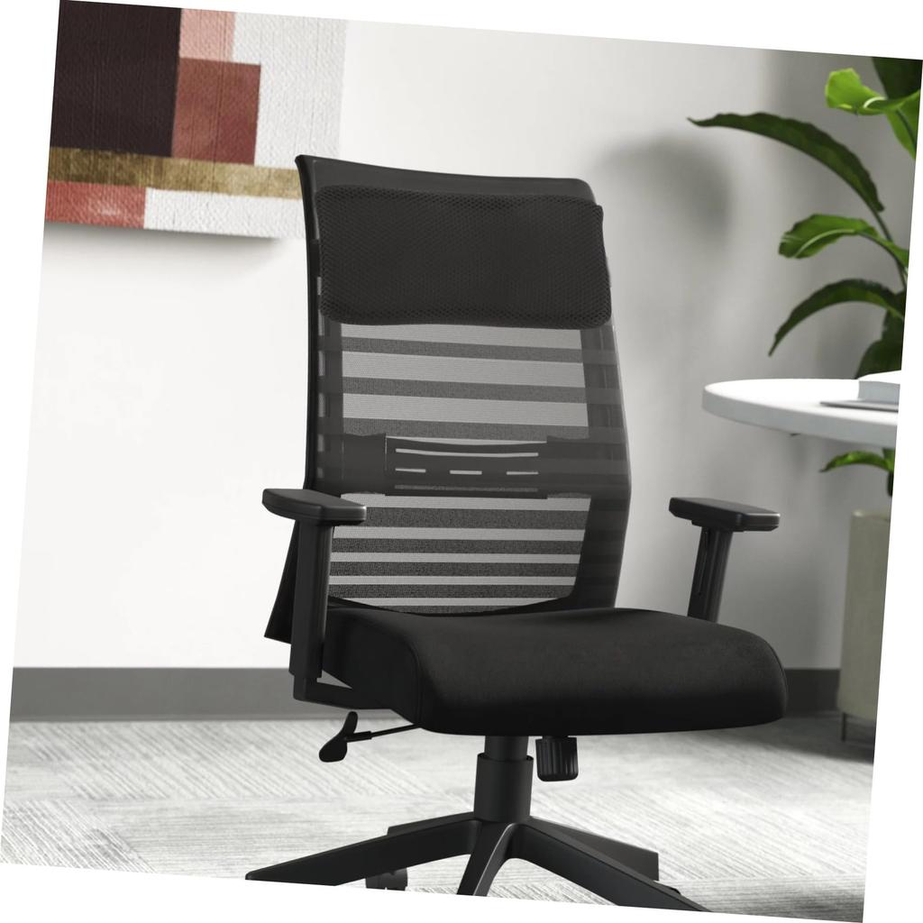 BESTOYARD Кресло с подголовником, Подушка для шеи с сеткой из губки из травы, Кресло для отдыха, Вращающееся кресло, Пороловый подголовник, Сиденье с высокой спинкой, Дышащее, Мягкое, Дорожное