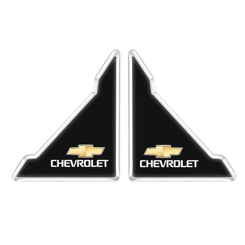 2 шт. Наклейки-защитные уголки на двери автомобиля, Декор для Chevrolet Spark Captiva Cruze Tracker Orlando Trax Epica Nubira Malibu SS